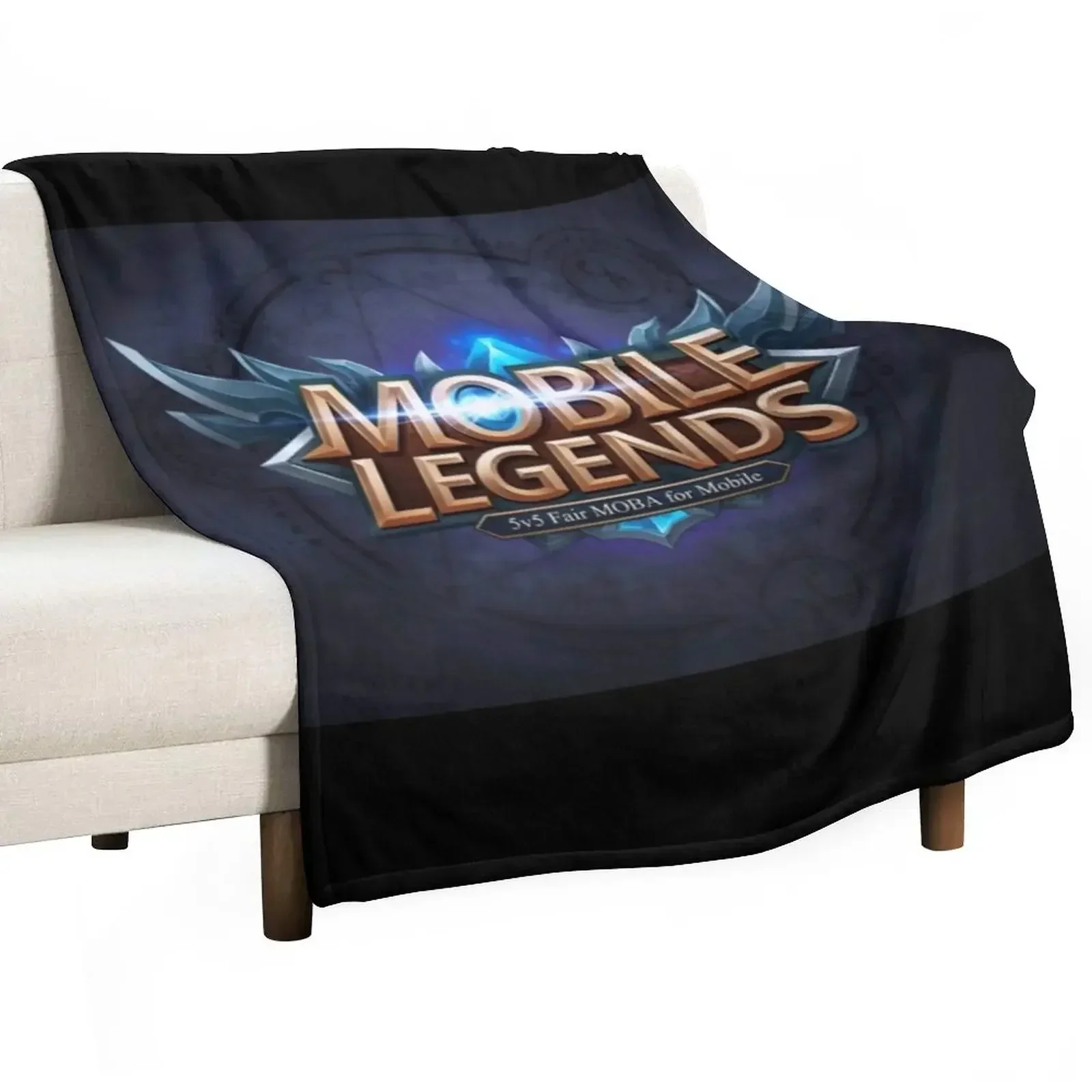 Mobile Legends New Update Logo Throw Blanket bed plaid Soft Plaid For Sofa Thin Blankets