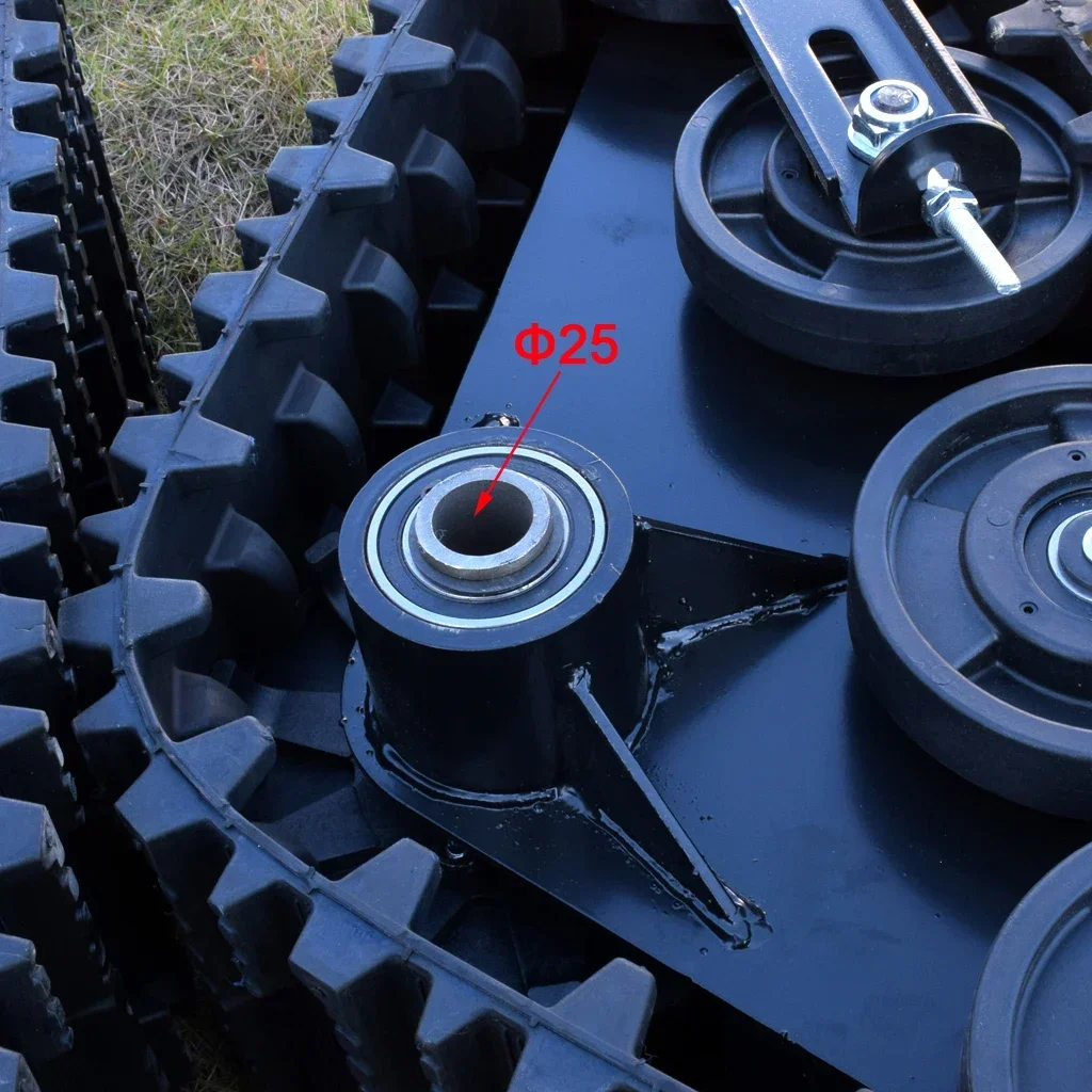 1 PCS M ATV 4 wheeler Buggy Snow Track Tracks Sand Snowmobile Track Assembly Tracked vehicle DIY modification - view 2