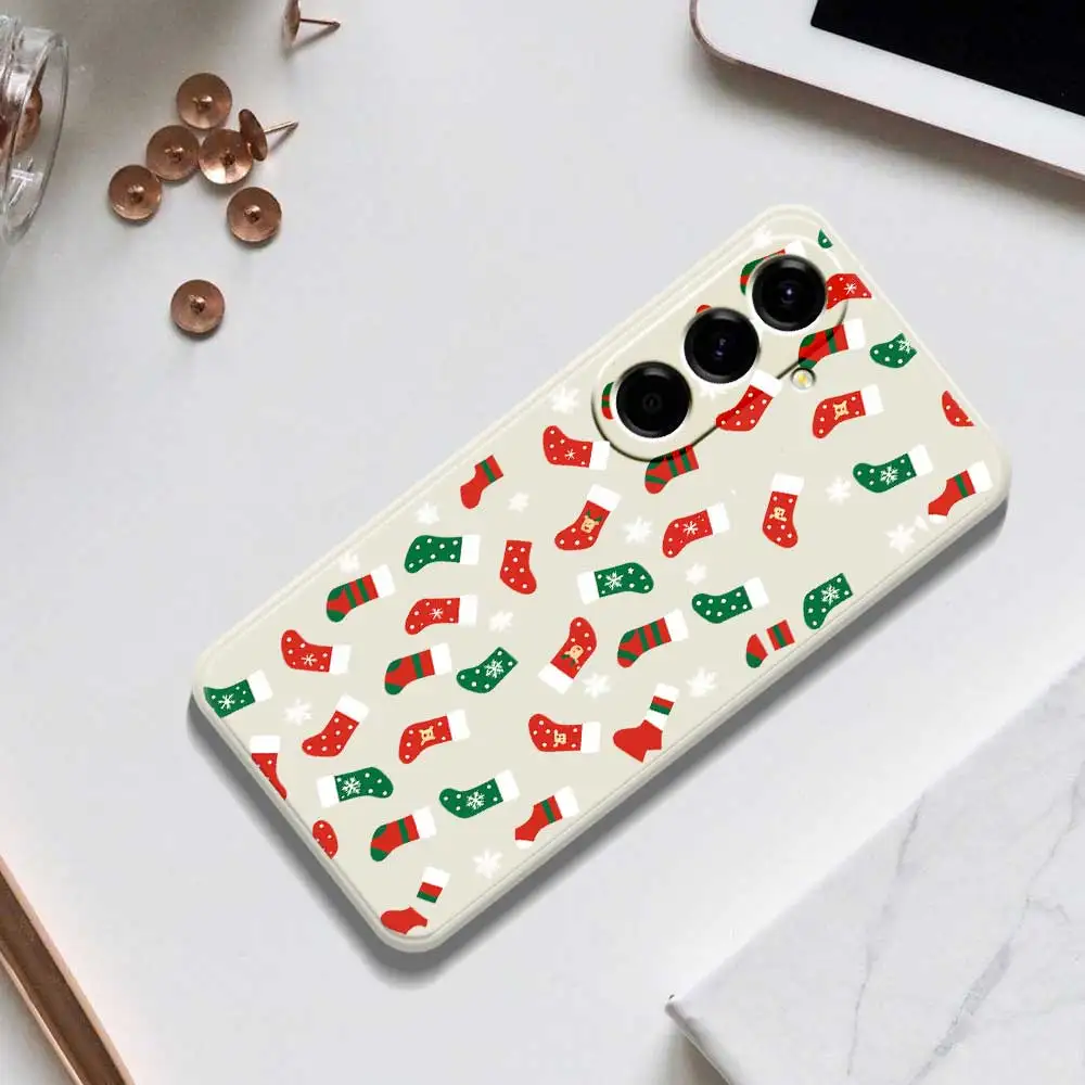 

Чехол для мобильного телефона в рождественском стиле для Samsung Galaxy A56 A32 A23 A22 5G A32 A23 4G A55 A54 A53 A52 A51 A35 A34 A31 Soft Cover