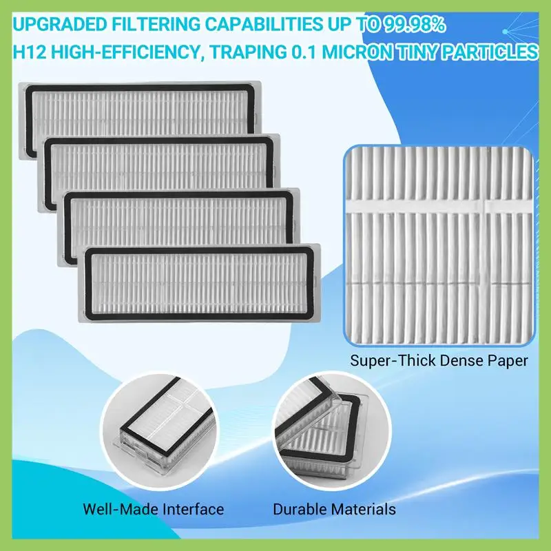 

Accessory Side Brush Roller HEPA Filter For Xiaomi Mijia 1C STYTJ01ZHM Mi Robot Vacuum Mop SKV4093GL Spare Parts