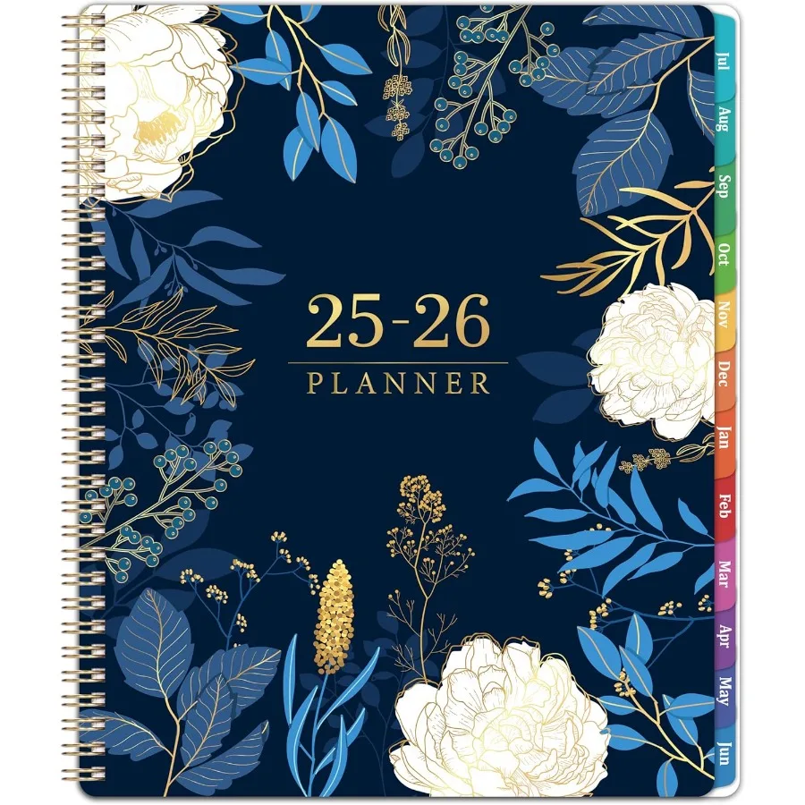 مخطط 20252026 يوليو 2025 يونيو 2026 20252026 مخطط أكاديمي أسبوعي وشهري 9 بوصة × 11 بوصة مقاس A4 عطلات ربط Twinwire Mo #1