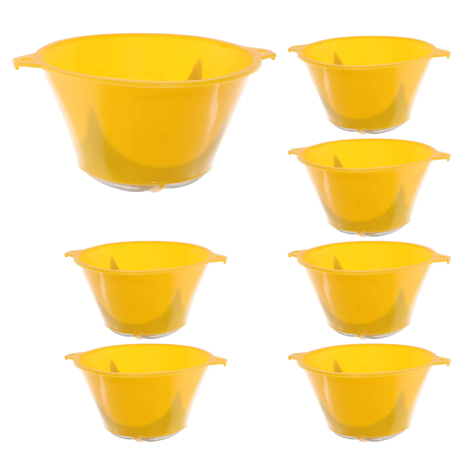 10Pcs Premium Reusable Paint Strainer Mesh Filter for Oil Paint Acrylic Enamel Spray Eliminates Impurities Clumps