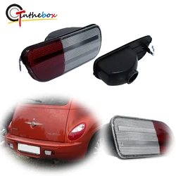 Gtinthebox 2pcs Rear Bumper Reflector Backup Reverse Light Cover Housings For Chrysler PT Cruiser 2006-2010, No Bulb / Socket