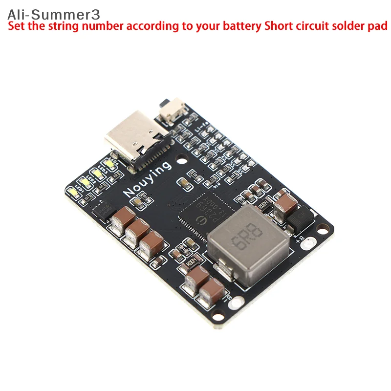 IP2369 45W 2S To 6S Battery Charging Discharger Module Li-ion LiFePO4 Lithium Batteries Type-C PD Fast Charge Drone