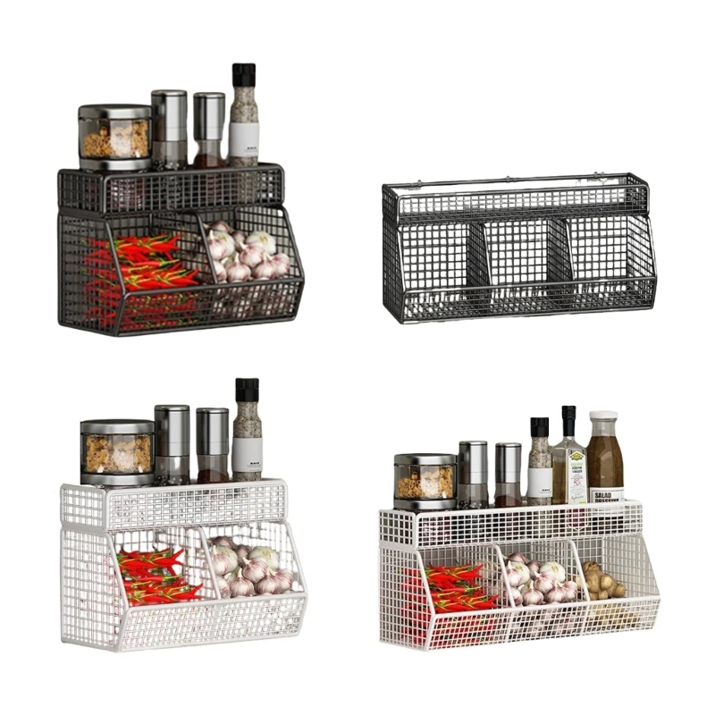 キッチン、バスルーム、アパート用のポータブル吊り下げ整理バスケット