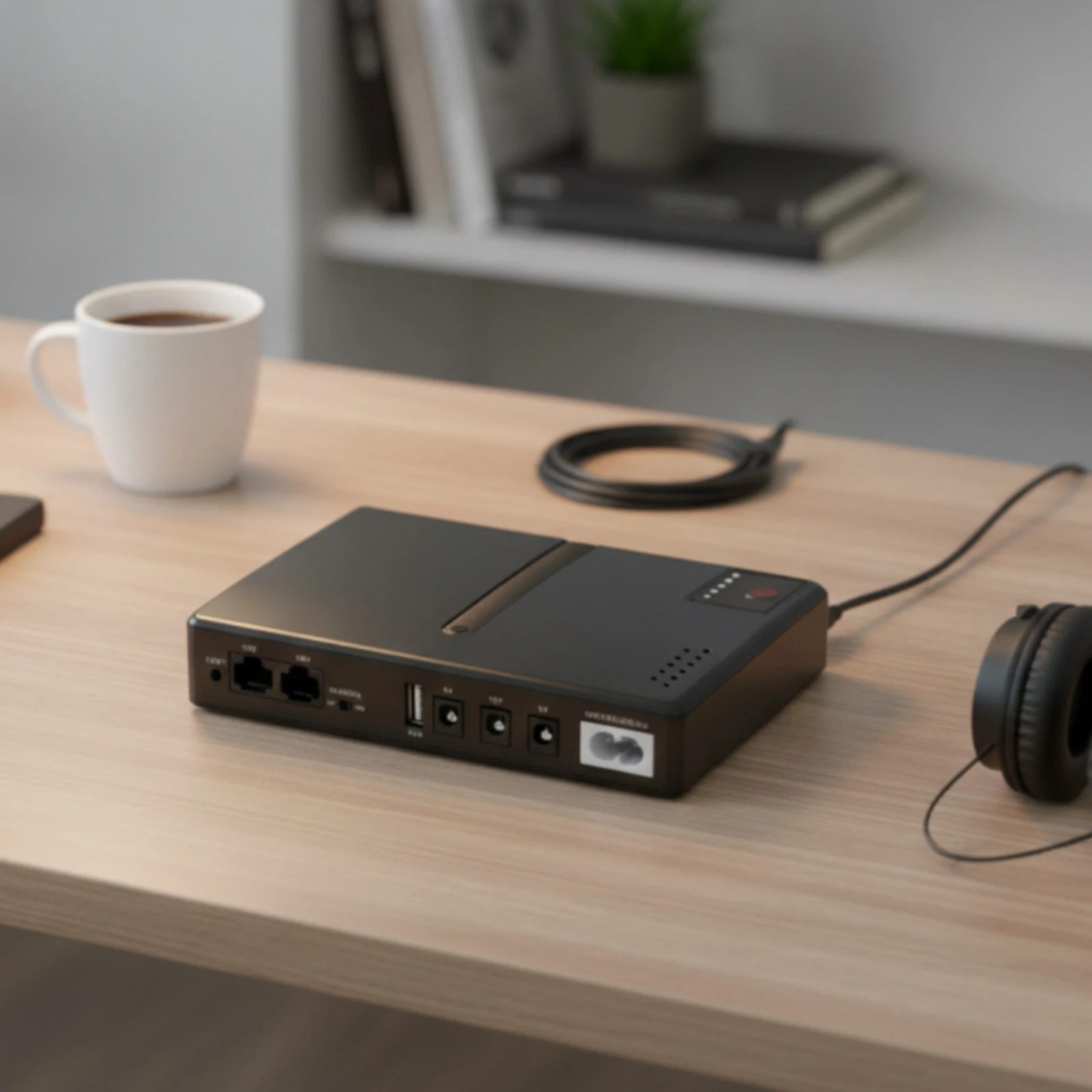 UPS with Multiple Output Voltages Portable DC UPS Backup Power Supply Versatile Electronics Uninterrupted for Home Network