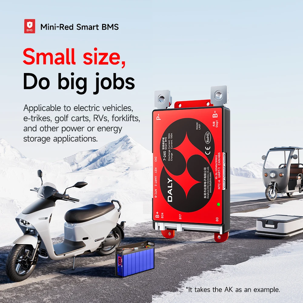 DALY SMART BMS LFP 4S 7S 8S 16 - Smart Bms recensie en prijs