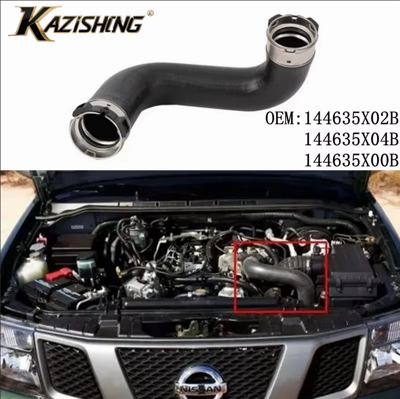Revisión y Recomendación del Tubo Intercooler Turbo 144635X02B, 144635X04B, 144635X00B para Nissan NP300 Navara y Pathfinder III