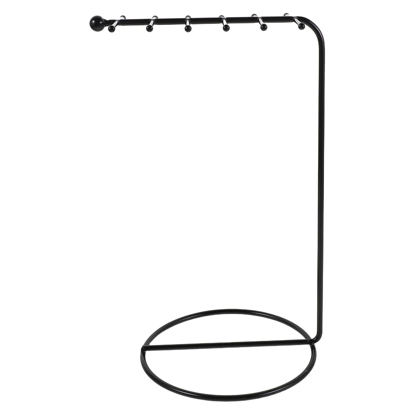 Metal Jewelry Display Stand Iron Art Design Sturdy Hanging Necklace Organizer For Necklaces Bracelets Earrings Keychains Jewelry