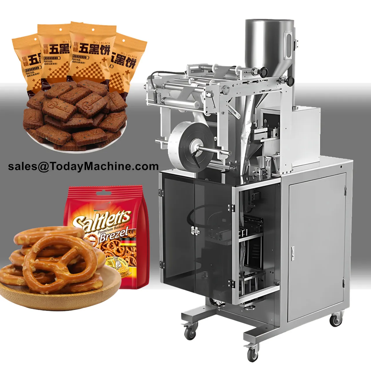 Multi-Function Vertical Food Snacks Potato Chips Bag Packing Machine