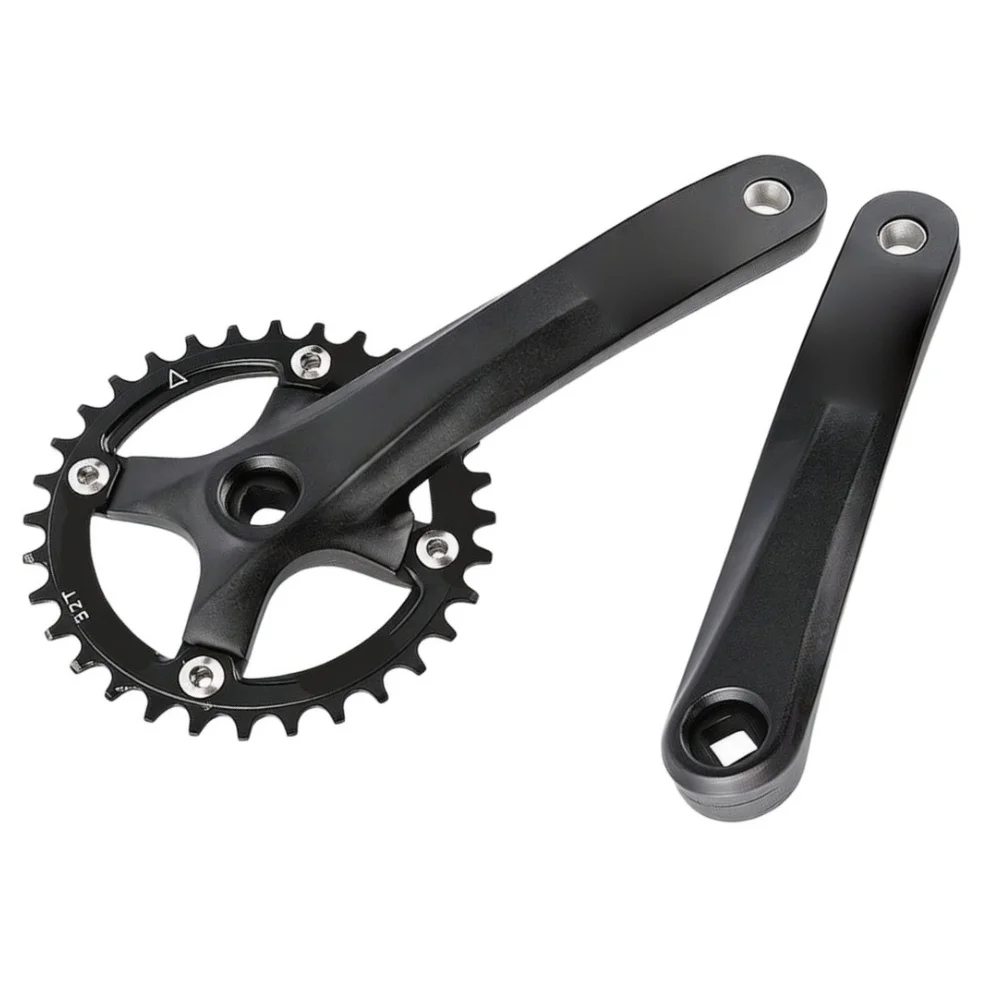 Performance-Oriented Aluminum Crankset for MTB Applications Featuring 104BCD Fitment and 32 34 36 38 40 Tooth Selection