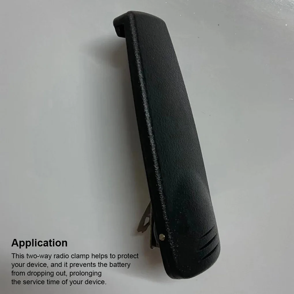Walkie Talkie Belt Clip Portable Two Way Radio Battery Clamp Intercom Back Support Protector Carrying Speaker Replaceable