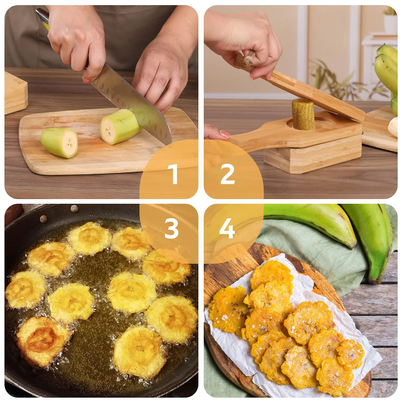 Banana Pancake Maker Hand Pres - огляд і ціна Kitchen Hand Gadgets