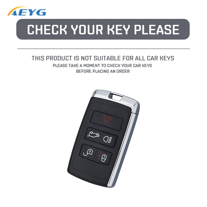 Leather Car Key Case Cover Shell For Land Rover Range Rover Evoque Discovery Sport Velar For Jaguar XE E-PACE XF Accessories