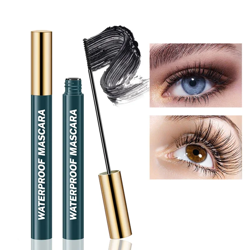 Baibeini-カラフルなマスカラ,細かいブラシ,定義された長さ,カール,汚れのない,長持ちする効果