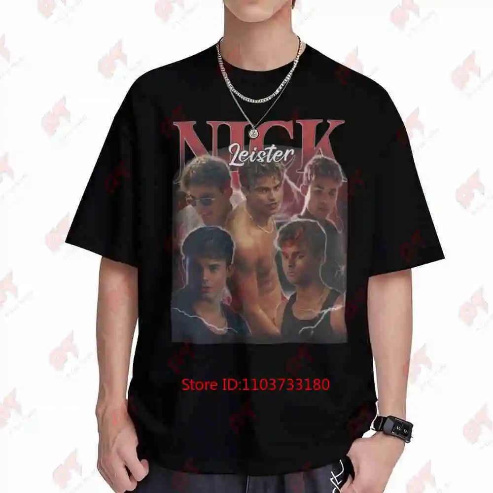 Camiseta de manga corta de la película romántica "Mi culpa" de Nick Leister y Gabriel, 100% algodón.
