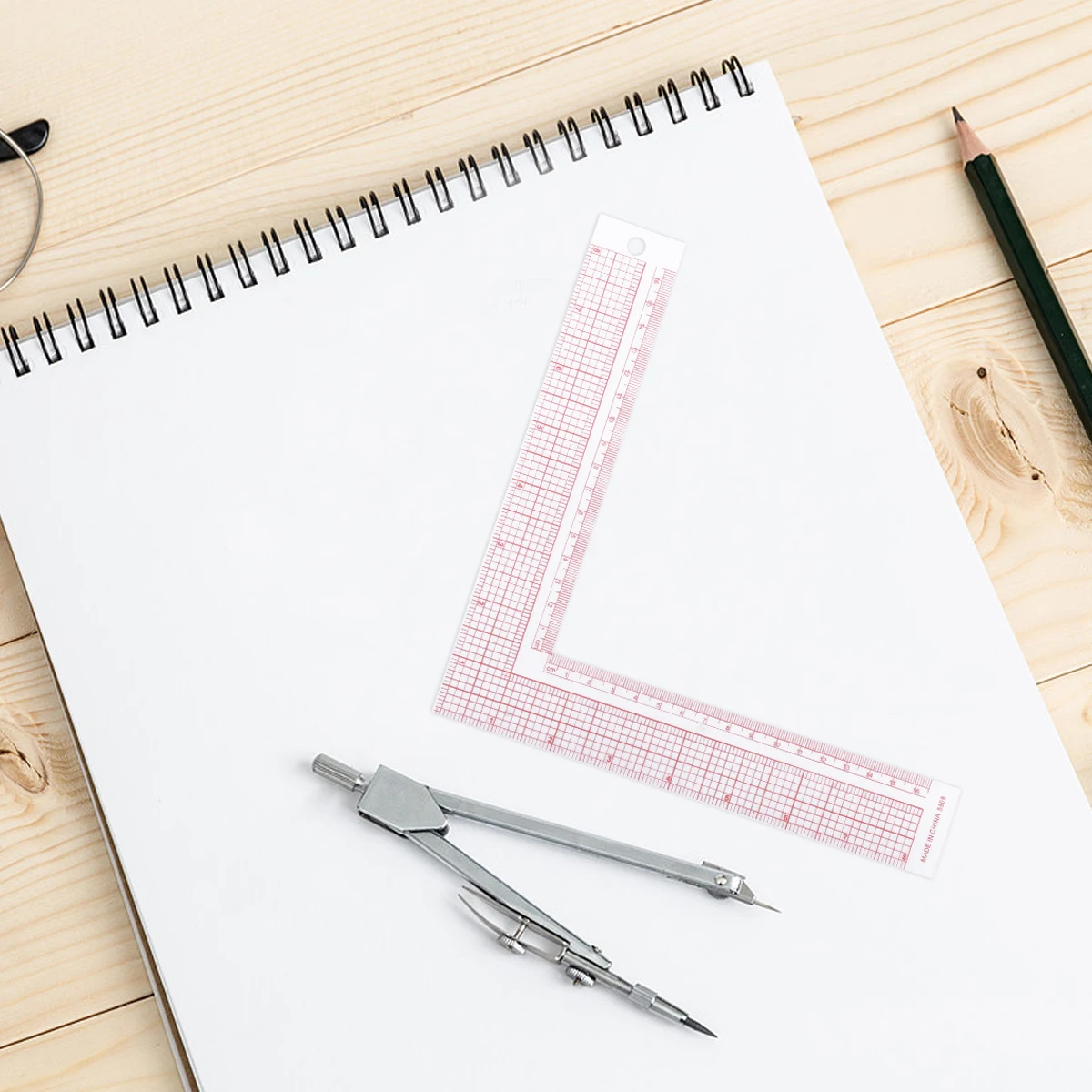 Cutting Ruler Measuring Clothing Sewing Yardstick Patchwork Craft Tool Rulers Plastic Supplies and Accessories