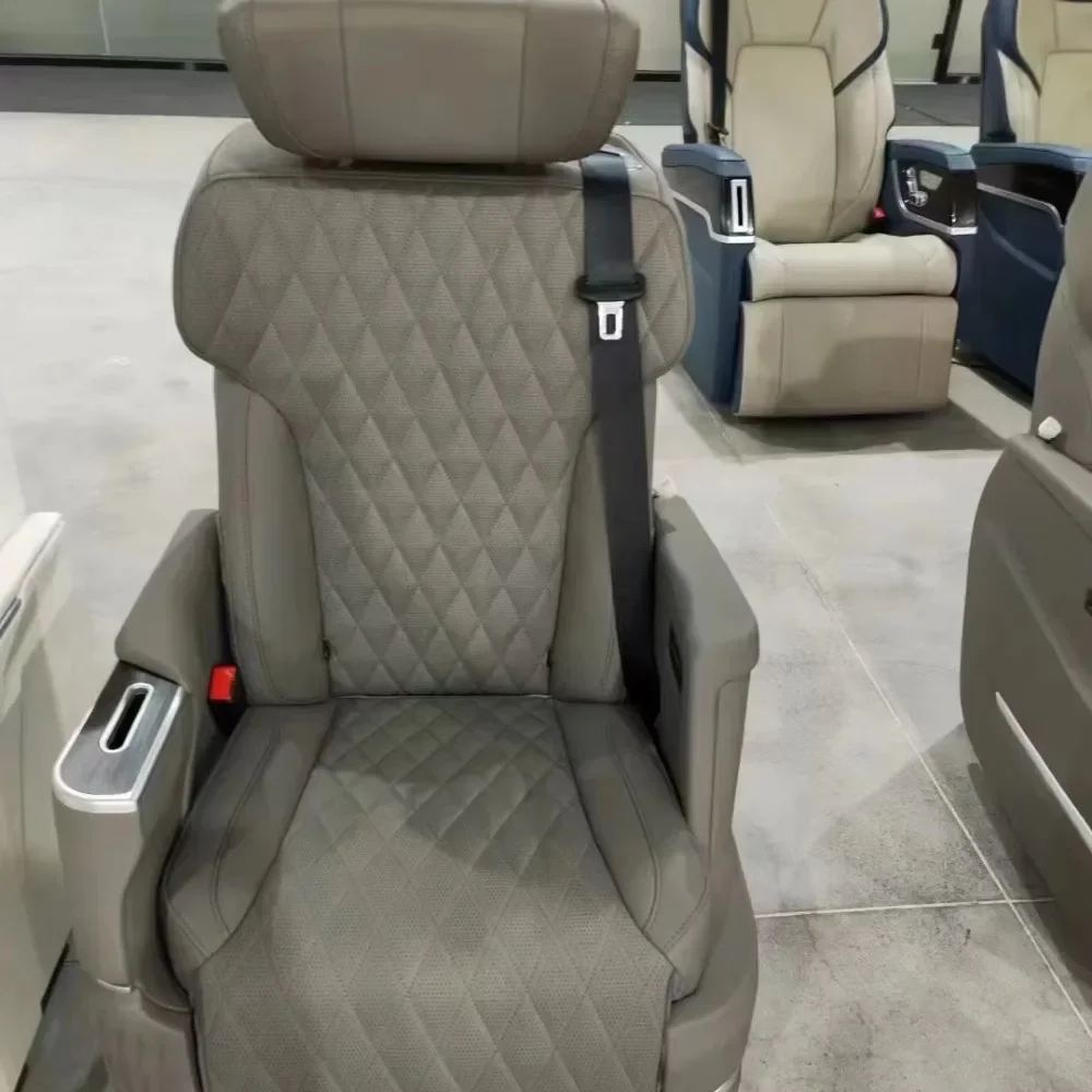 Luxury commercial vehicle seat electric customization