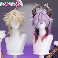 IN STOCK Varka Durin Wig Game Genshin Impact Song of the Welkin Moon DokiDoki Knights of Favonius Varka Cosplay Wig Halloween