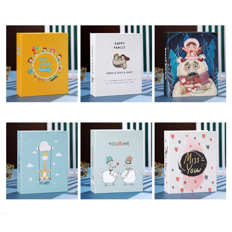 6-inch Plastic 100 Photo Album Book Baby Family Scrapbooking Albums Wedding