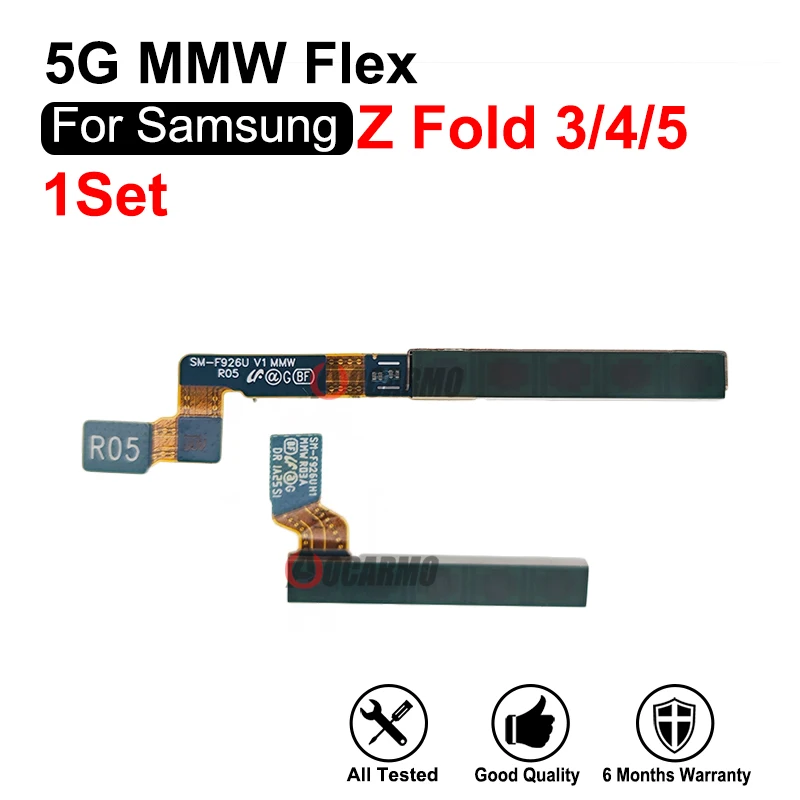 

Для Samsung Galaxy Z Fold 3 4 5 Z Fold5 SM- F926U F936U F946U Fold3 5G mmW Сигнальный антенный модуль Гибкий кабель Запасная часть