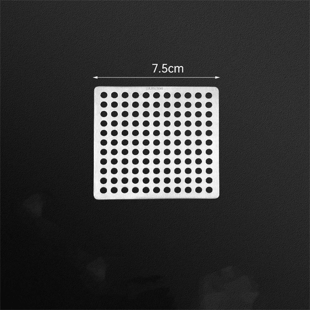 욕실 배수 헤어 필터 헤어 필터 배수 커버 욕실 미끄럼 방지 디자인 조밀 한 구멍 번거롭지 않은 설치