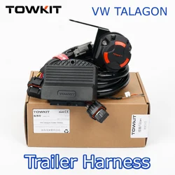 For Volkswagen Talagon Trailer Wiring Harness Eur 13/7 pin trailer RV tail light signal Australia 12/7 pin Trailer controller