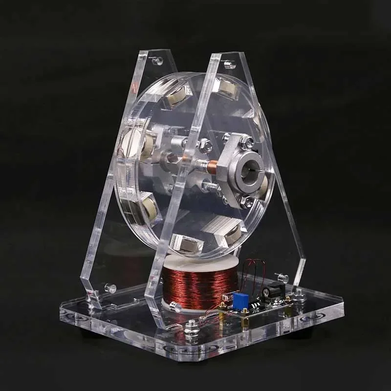 Brushless Motor Model Pseudo Perpetual Motion Machine Diy Physics Science and Education Experimental Toy Bedini Motor Model Kit