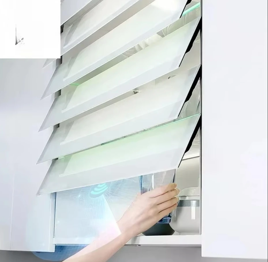 furniture glass rolling shutter door