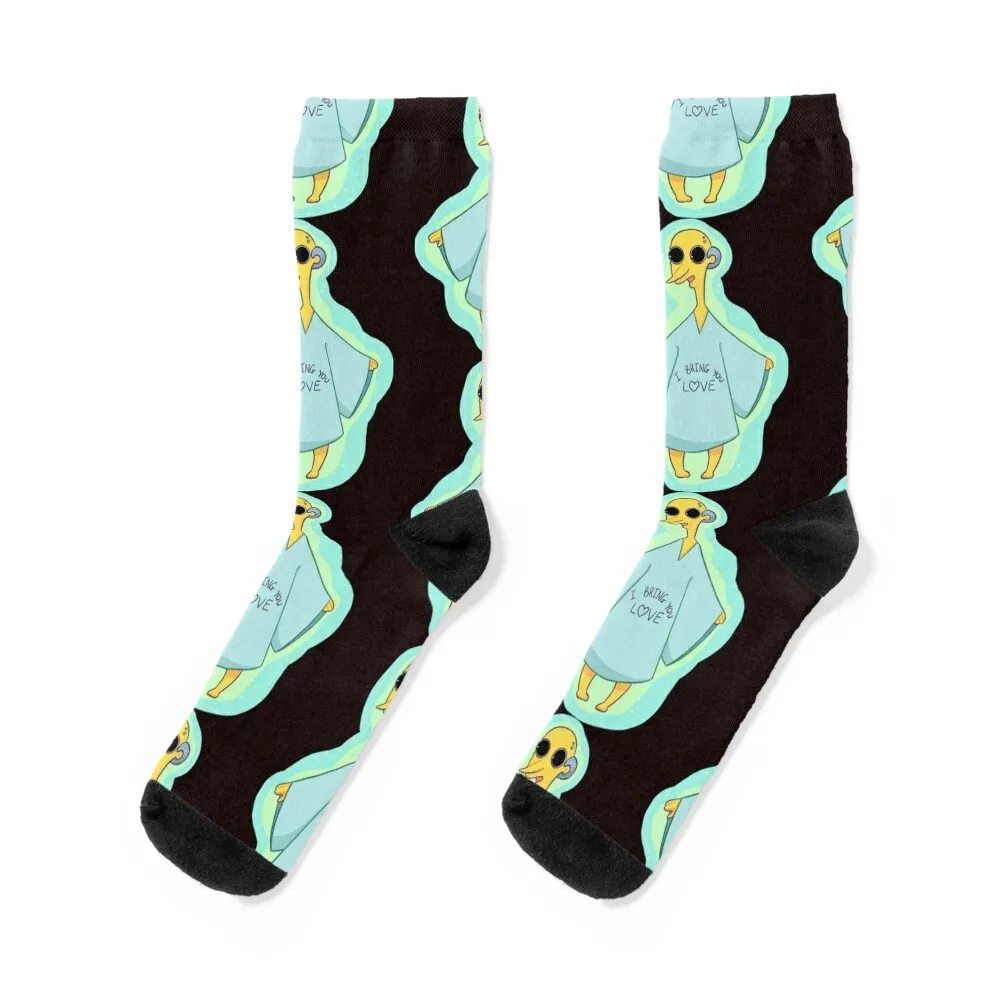 

Alien Mr Burns Socks Children's cotton winter gifts funny gift Girl'S Socks Men's hockey Lots man Socks Men's Women's