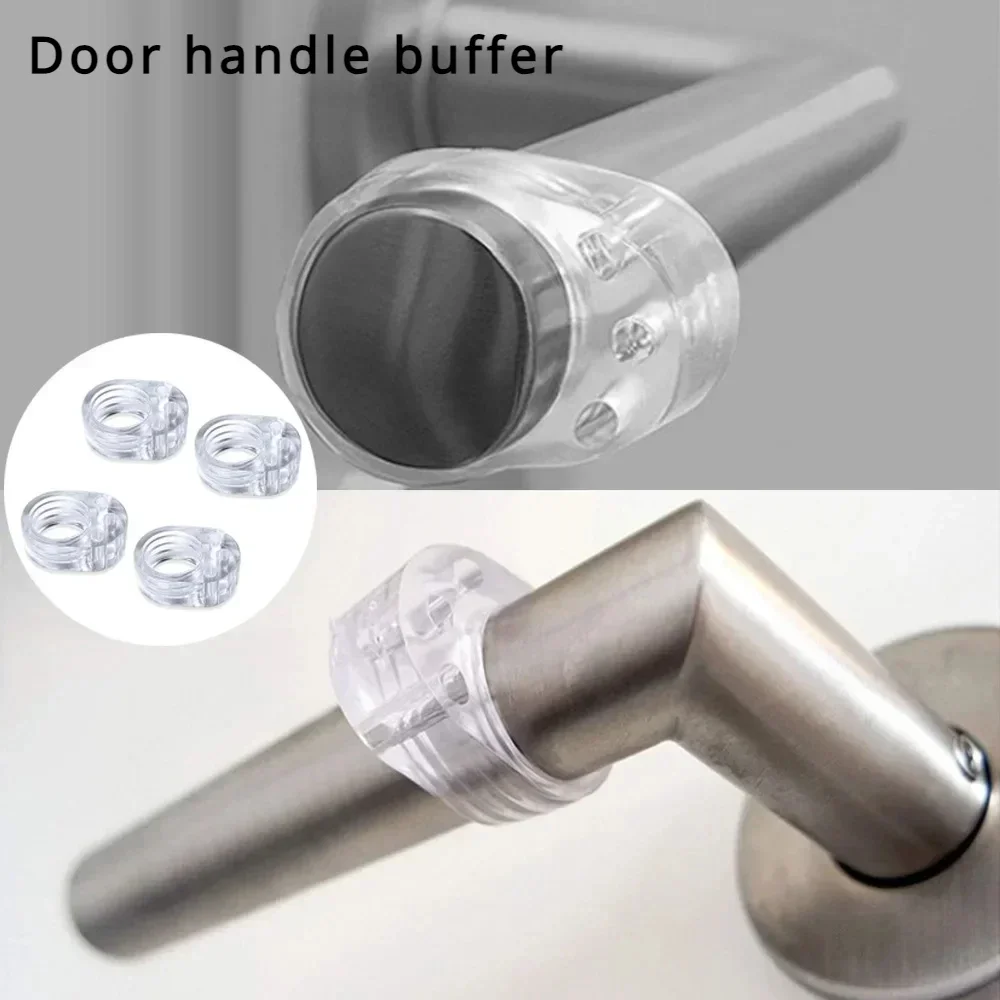 Türgriff Pad Baby Sicherheit liefert Boden Tür stopper transparente Silikon Wand aufprall Puffer Schutz Home Stopper Stopper