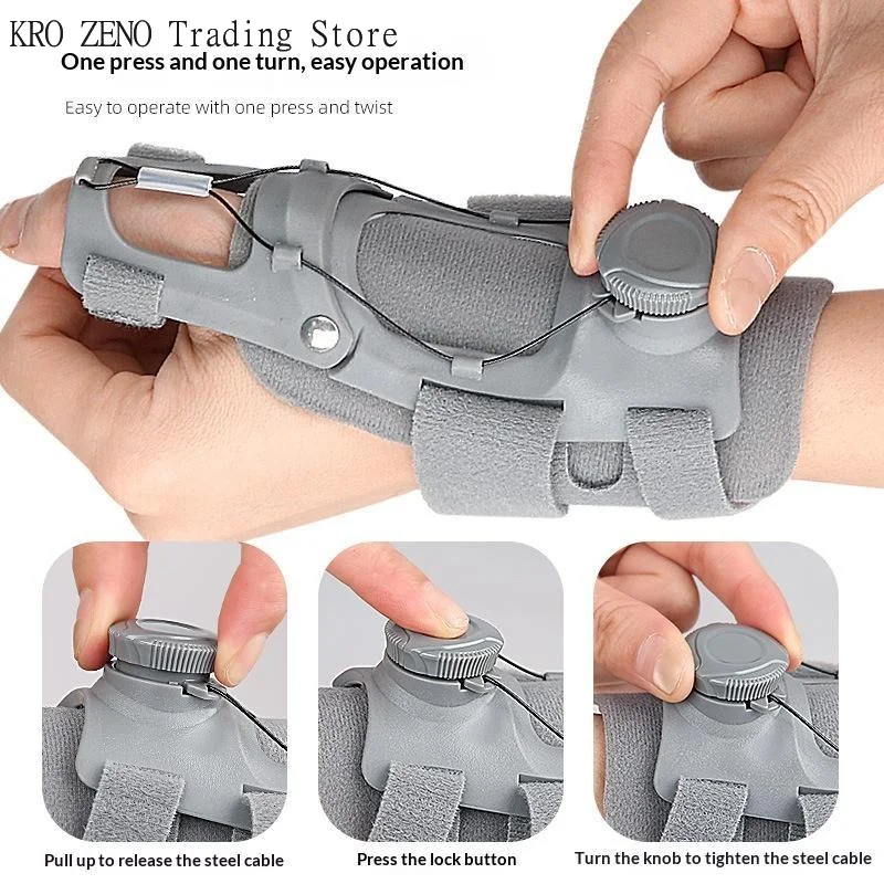 Splint Knob Wrist Thumb Support Brace For Arthritis Breathable Adjustable Finger Support BraceProtector Guard Fit RightLeftHand