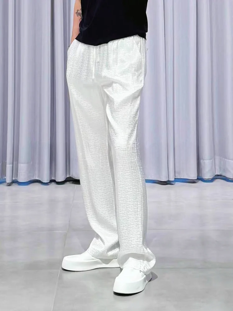 

Новые летние мужские брюки: мягкие, удобные, приятные для кожи, повседневные, универсальные, высококачественные, легкие, стильные, прямого кроя, для отдыха.