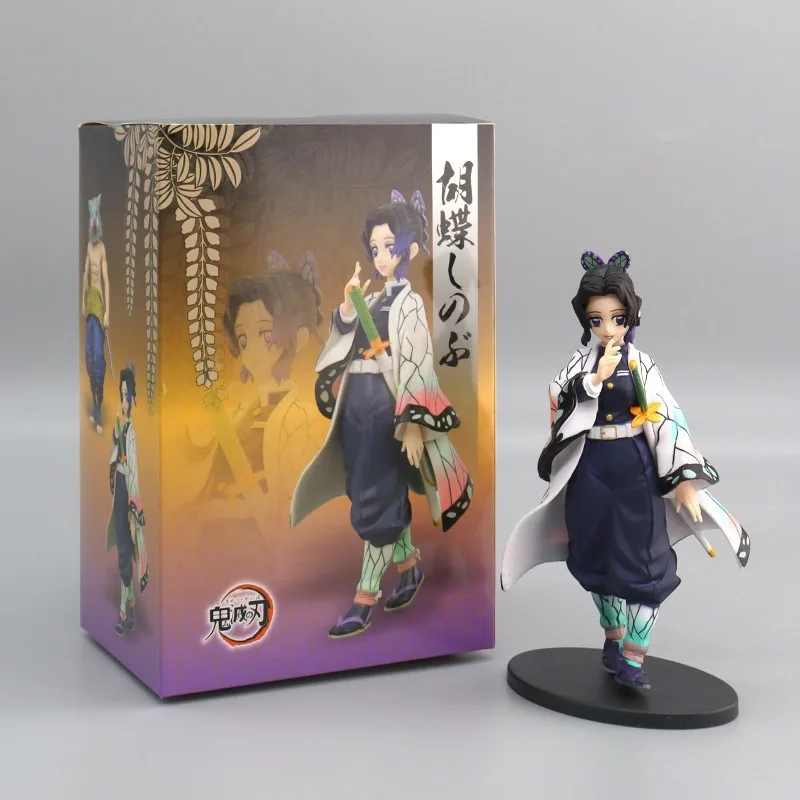 Anime Demon Slayer Kimetsu no Yaiba figure Kamado Tanjirou Action Figure Agatsuma Zenitsu Nezuko Warrior PVC Model Toys