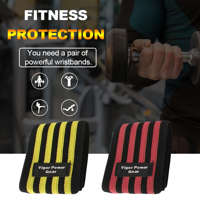 Breathable Cotton Wrist Bands, Wrist Support,Weightlifting Wraps, Fitness Support Straps, Thumb Brace, Sport Safety, 1 Pair