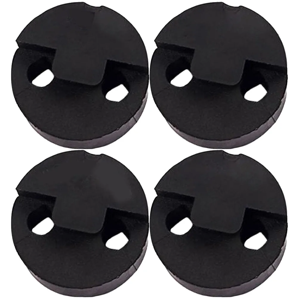 

4pcs Violin Mute For Practice Small Viola Wood Rubber Fiddle Instrument Parts Aluminum Straight Sordine Recording Beginner