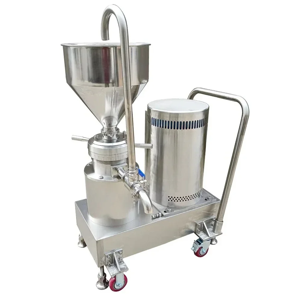 Top Hygienic Stainless Steel Nut Wet Grinder Flour Milk Corn Peanut Butter Sesame Pepper Tomato Sauce