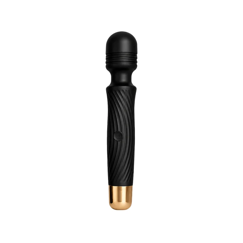 10 Powerful Vibrations Whisper Quiet 4 Interchangeable Attachments 5-In-1 Intimate Massager Vibrators Wand Women Sex Toy