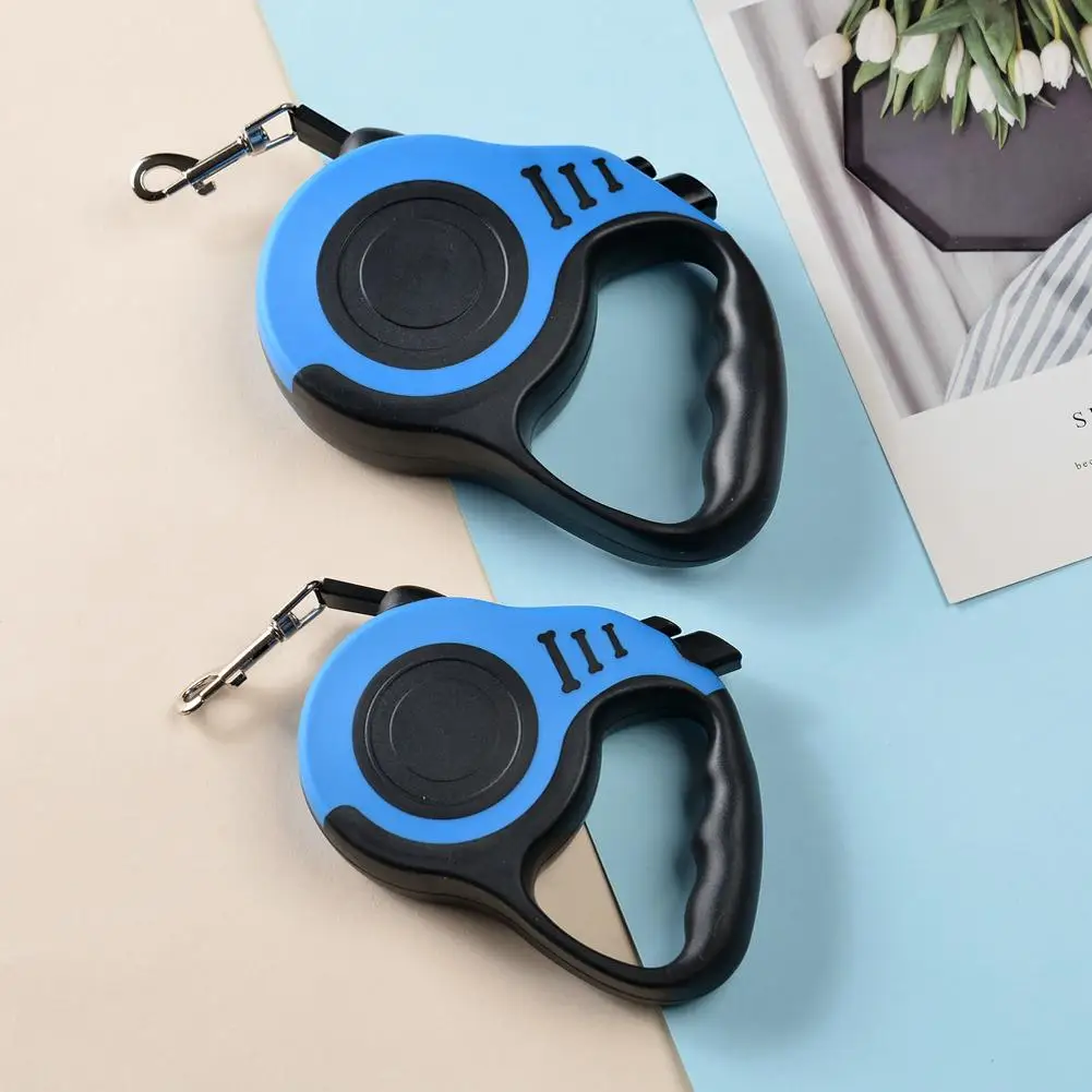 5m Dog Leash Retractable Roulette Collar For Small Big Dogs Accessories Adjustable Walking Hiking French Bulldog Rope