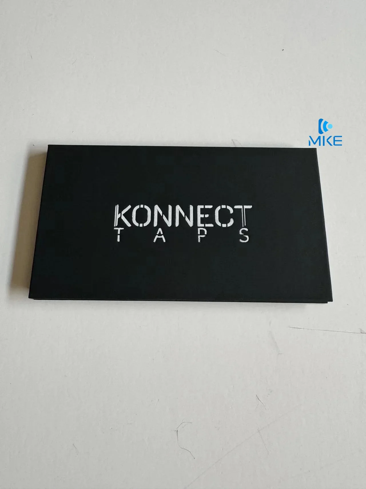 Caixa de papel de embalagem de cartões de presentes de metal plástico de crédito de negociação de casamento em branco