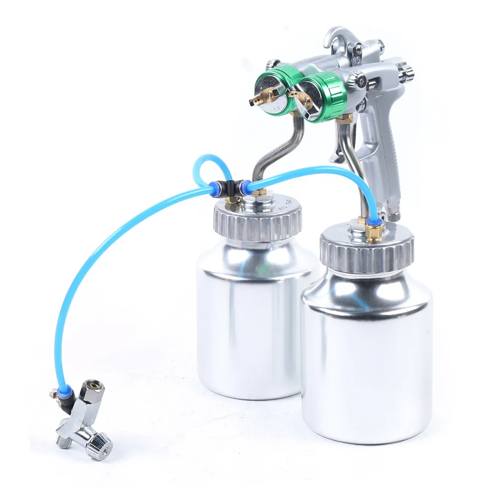 Professional Polyurethane Spray Foam Machine Automatic Spray Gun+ 2X 1000ml Pot