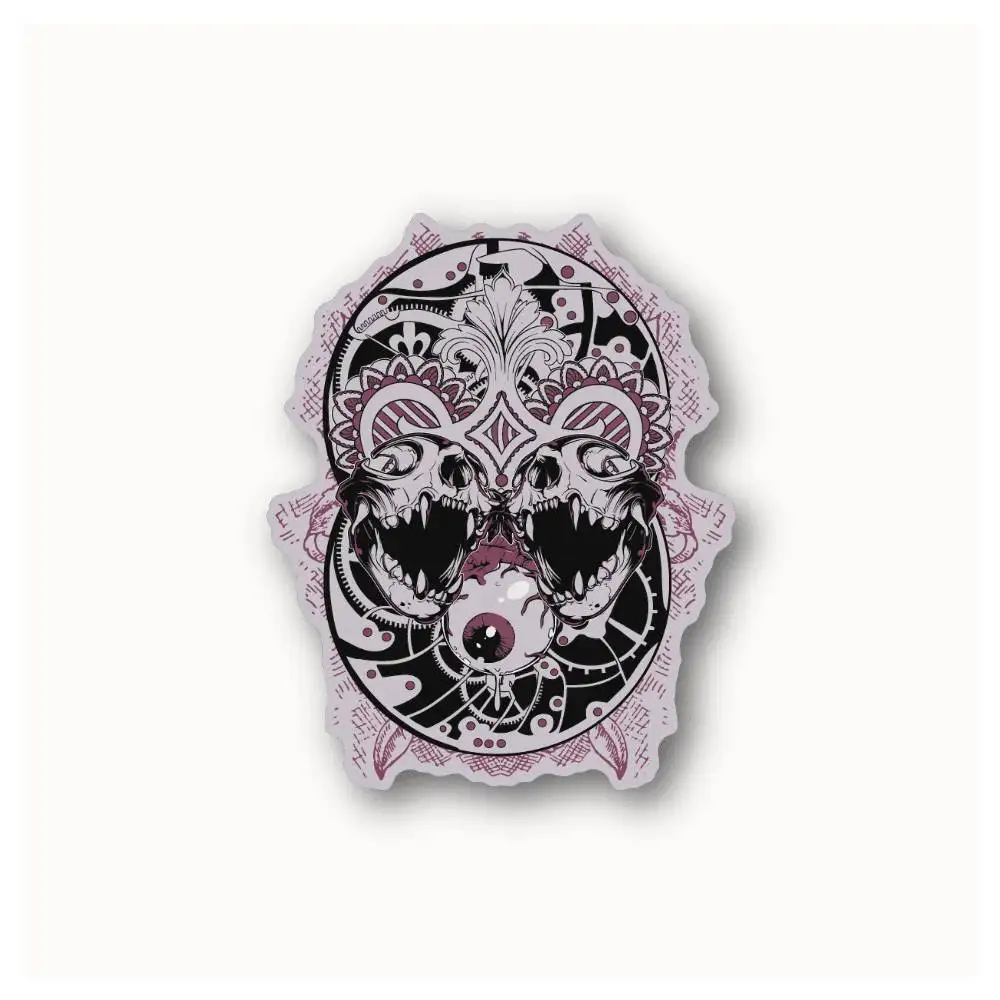 Fallen Eye Waterproof Stickers For Decorating Car Windows Motorcycles And Computers.