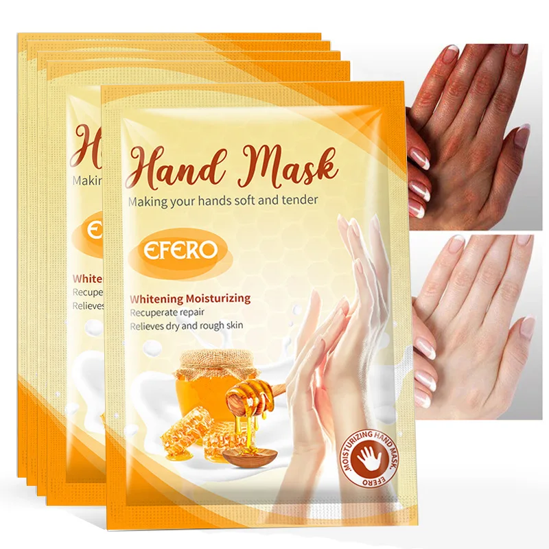 3 عبوات من قناع اليد بالعسل 35 جرام - ينعم البشرة الخشنة والخلايا الميتة، والعناية باليدين المرطبة المكثفة #3