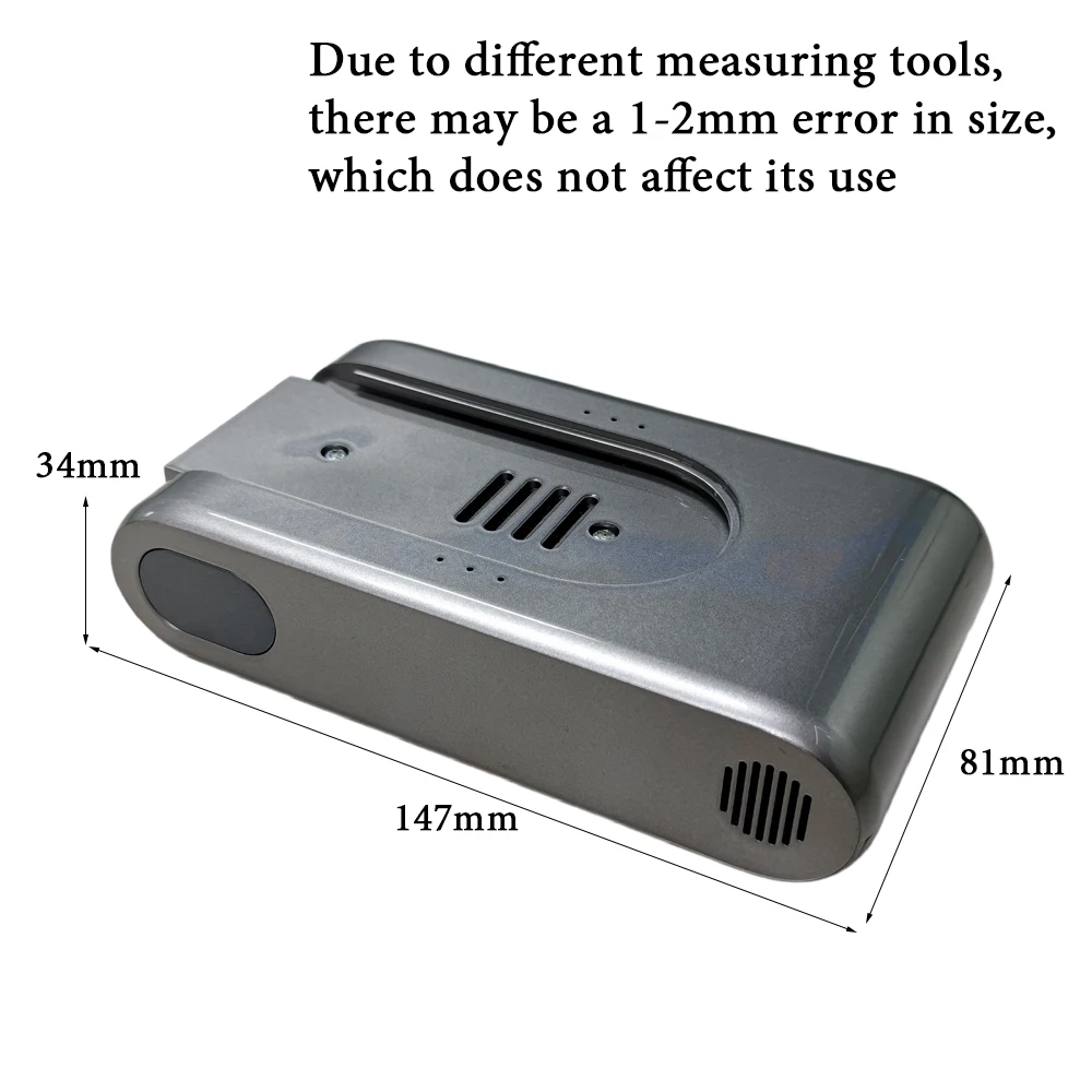 5000mAh Replacement Battery for Xiaomi Dreame Vacuum Cleaner T10 T20 Li-ion New High Capacity Vacuum Cleaner Battery