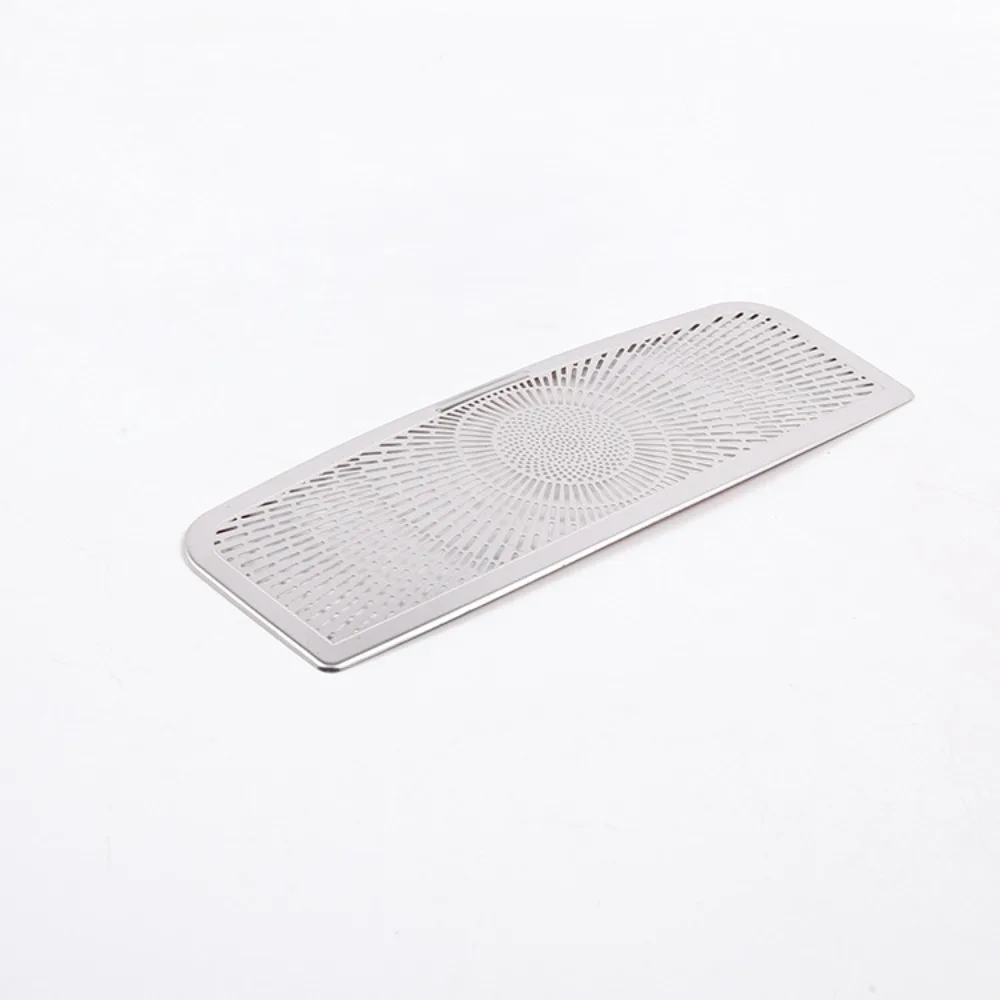 

Stainless Car Front Reading Lamp Net Cover Trim Decoration For Mercedes Benz W221 S Class 2008-2013 Glasses Case Panel Accessory