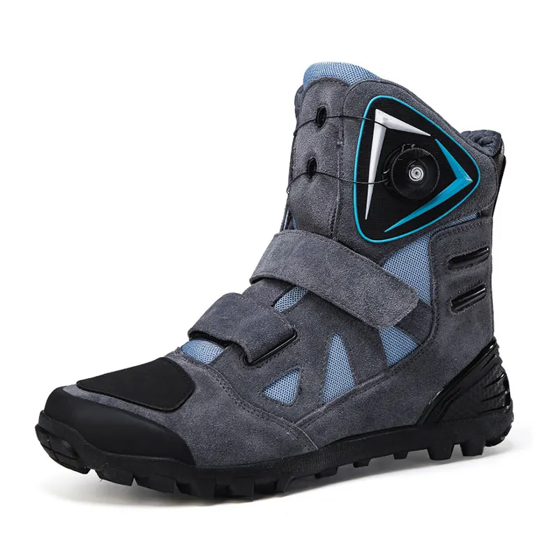 

Men's Motorcycle Shoes New Breathable Enduro Motorcycle Boots Men Motos TPU Protective Boot Anti Slip Motorbike Sports Shoes