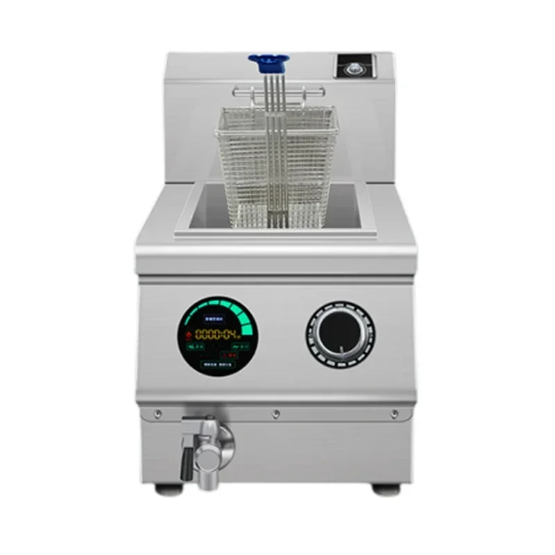 

Electric Deep Fryer Commercial Large capacity single and double cylinder Fryer for constant temperature electric fryer