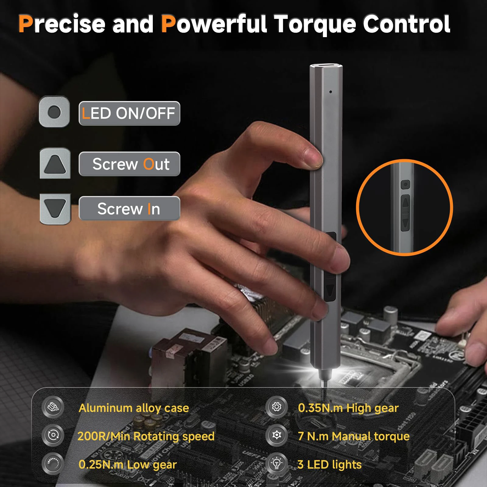 154 in 1 Precision Electric Screwdriver Set Multi-function Power Repair Tool with 120 Magnetic Drill Bits for Phone Watch Camera