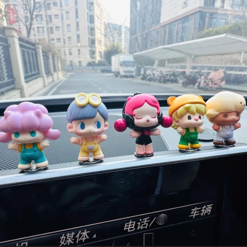 

Official Huggy Moli Series - Standing Vinyl Figures (Limited Edition Kawaii Couple Set, Collectible Display Dolls)
