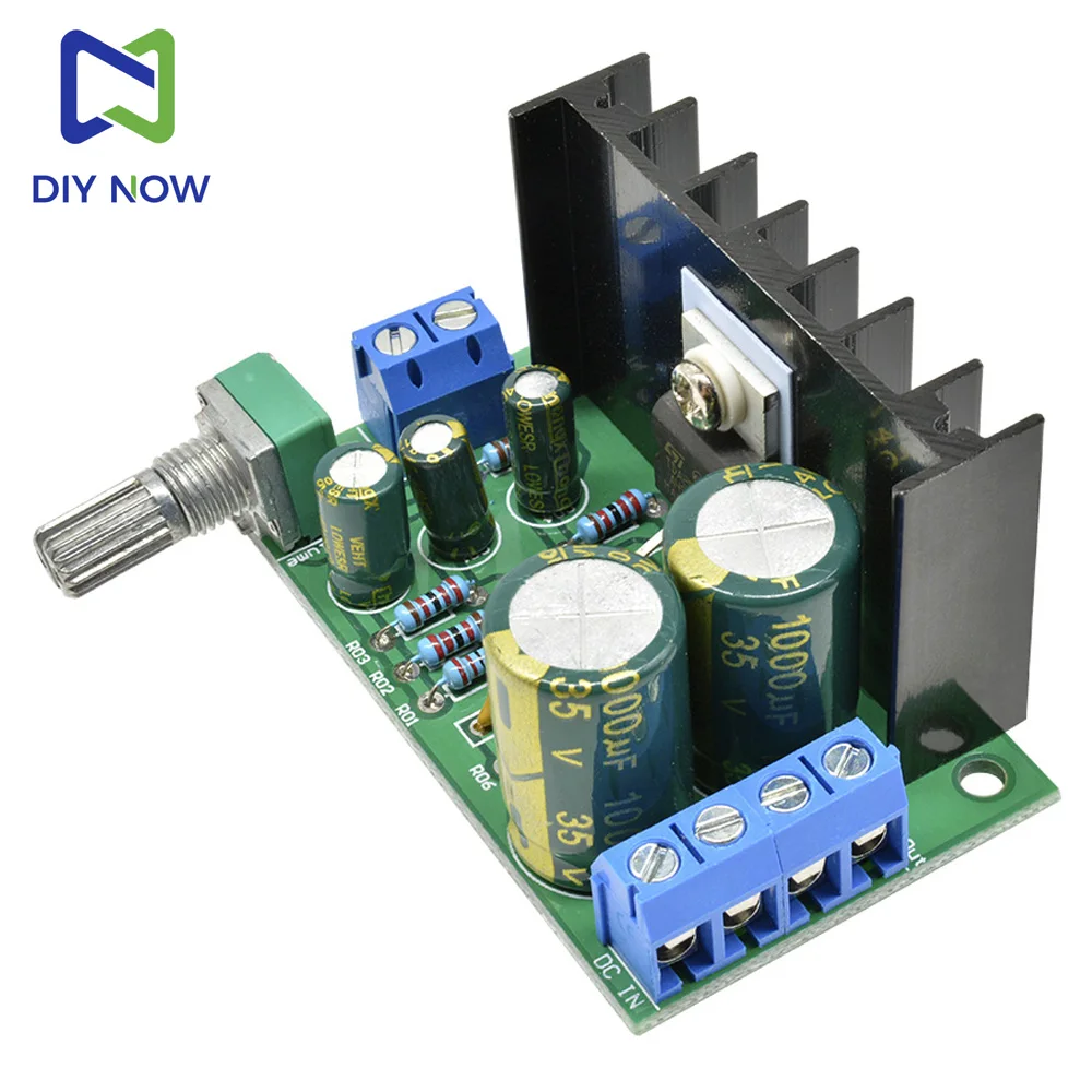 TDA2050 Mono Audio Power Amplifier Board 5W-120W 5V-24V 1 Channel Sound Amplification Amplifier Amp Module